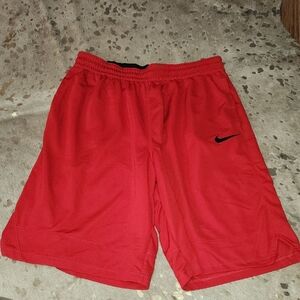 Nike Men's Red Athletic Shorts